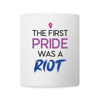 LGBT Pride Month - The First Pride Was a Riot - Mug - white - Front