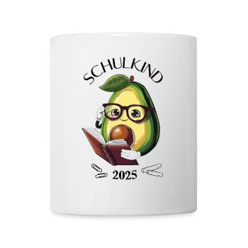 School Child 2025 – Avocado School Enrollment - Mug - white - Front