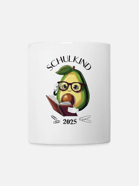 School Child 2025 – Avocado School Enrollment - Mug - white