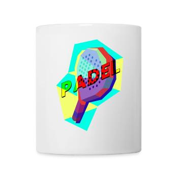 Raquette de padel Tennis Sport I Cadeau - Mug blanc - blanc - Devant