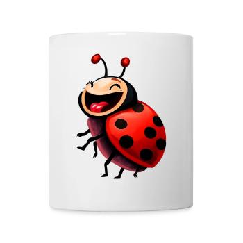 Marienkäfer - Tasse - Weiß - Vorne