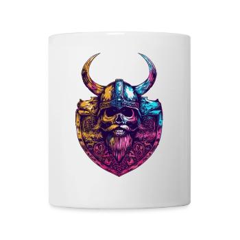 Viking Skull - Mug - white - Front