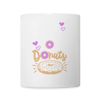 Donuts Donut-Liebhaber - Tasse - Weiß - Vorne