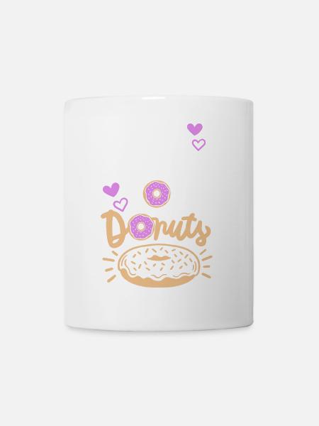 Donut Spruch - Tasse - Weiß