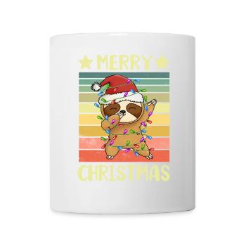 Merry Christmas Sloth - Mug - white - Front
