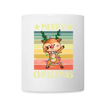 Merry Christmas Reindeer - Mug - white - Front