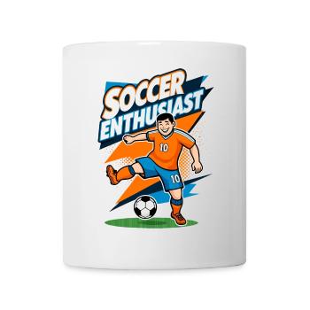 Soccer Enthusiast - Mug - white - Front
