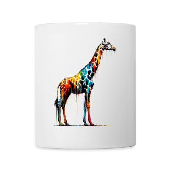 Girafe - Mug blanc - blanc - Devant