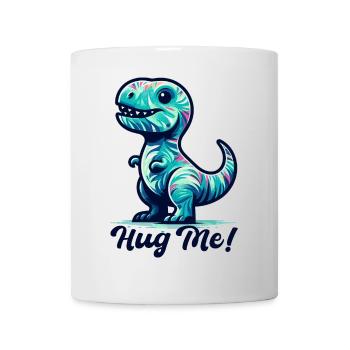 T-Rex Hug Me Hug Gift - Mug - white - Front