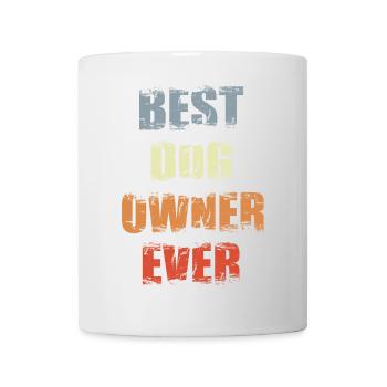 Meilleur propriétaire de chien de tous les temps - Mug blanc - blanc - Devant