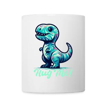 T-Rex Hug Me Hug Gift - Mug - white - Front