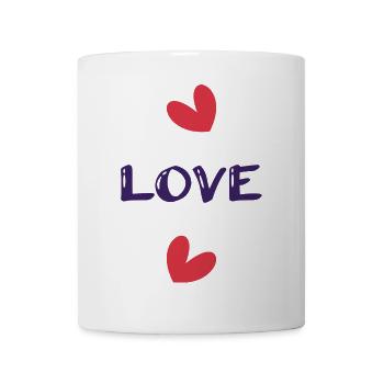 GERADE VERHEIRATET. Junggesellinnenabschied. VALENTINSTAG. PAAR - Tasse - Weiß - Vorne