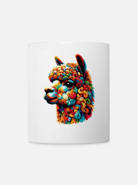 Alpaga - Mug blanc - blanc