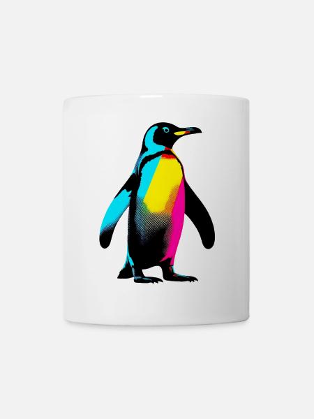 Pinguin - Tasse - Weiß