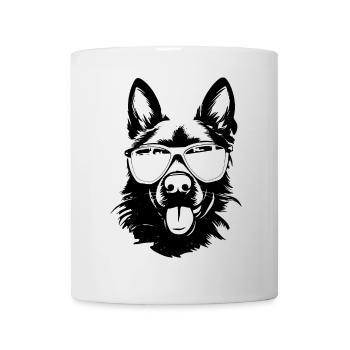 Cool German Shepherd - Mug - white - Front