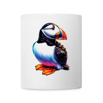 Papageitaucher - Tasse - Weiß - Vorne