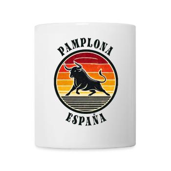 Pampelune, Espagne, Ville d'Espagne - Mug blanc - blanc - Devant