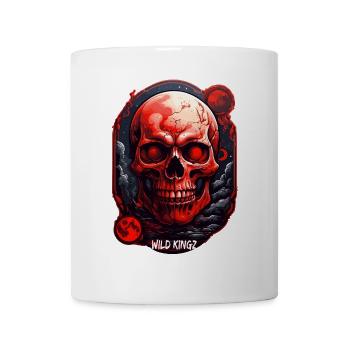 Totenkopf - Tasse - Weiß - Vorne