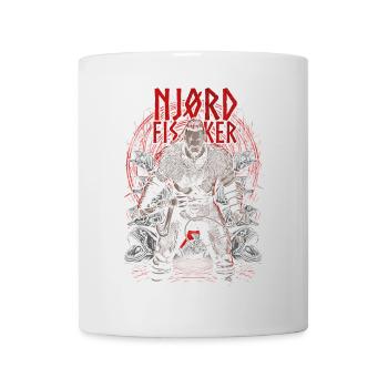 Njørd Fisker - Viking - red - Tasse - Weiß - Vorne
