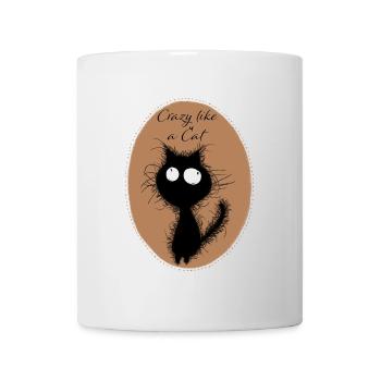 CrazyCat - Mug blanc - blanc - Devant
