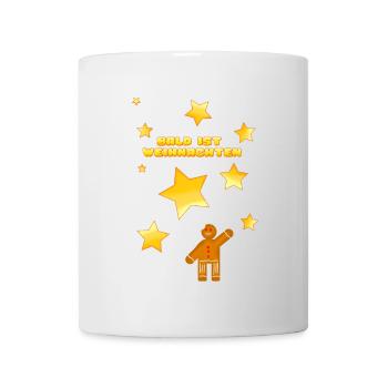 Noël approche à grands pas - Mug blanc - blanc - Devant