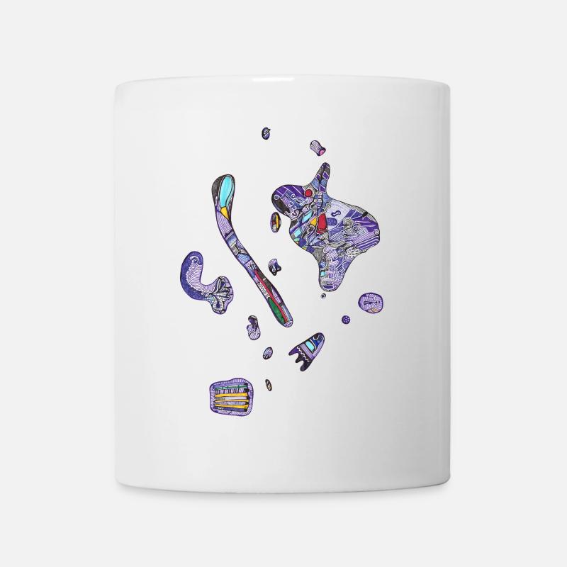 Colorful spots - Mug - white