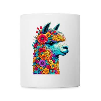 Alpaka - Tasse - Weiß - Vorne