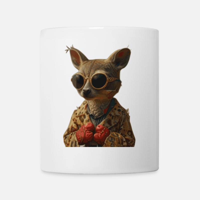 Kangourou1 - Mug blanc - blanc