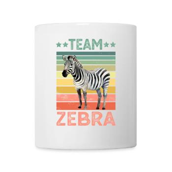 Zebra - Tasse - Weiß - Vorne