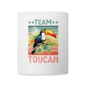 Oiseau Toucan - Mug blanc - blanc - Devant