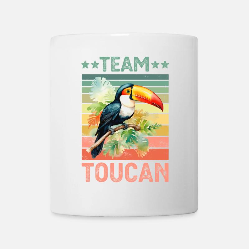 Tukan Vogel - Tasse - Weiß