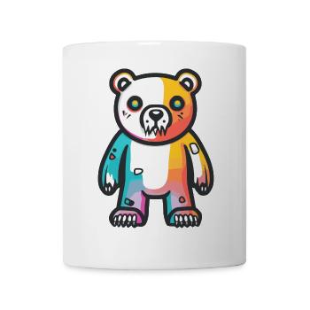 Eisbär Halloween Comic Lustig - Tasse - Weiß - Vorne