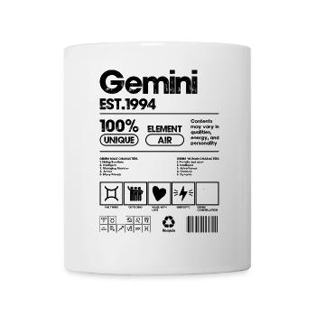 Black Minimalist Block Print - Mug - white - Front