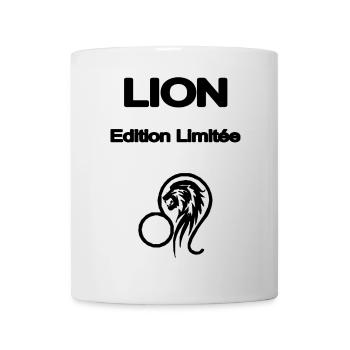 LION EDITION LIMITEE - Mug blanc - blanc - Devant