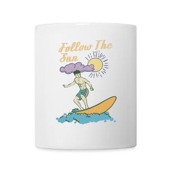 Follow the Sun - Tasse - Weiß - Vorne