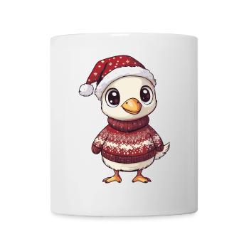 Noël de l’oie - Mug blanc - blanc - Devant
