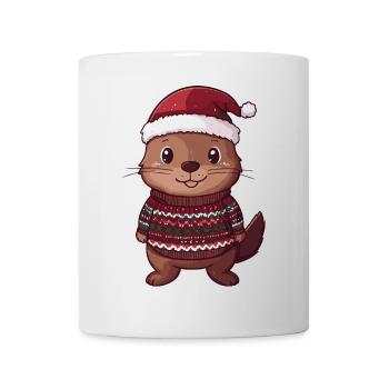 Beaver Christmas - Mug - white - Front