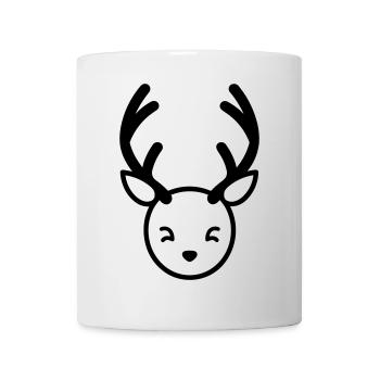 Christmas Reindeer - Mug - white - Front