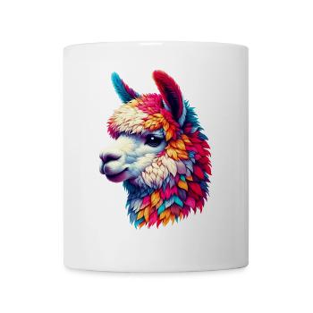 Alpaga - Mug blanc - blanc - Devant