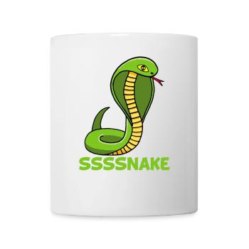 Serpent manga - Mug blanc - blanc - Devant