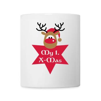 my first Christmas - Mug - white - Front