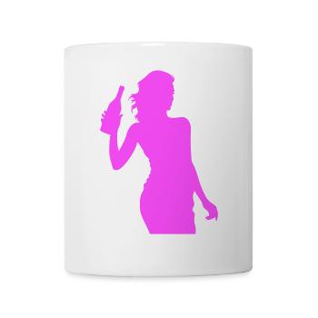 Wife Hen Bottle Bride - Mug - white - Front