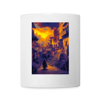 Maroc Village - Mug blanc - blanc - Devant