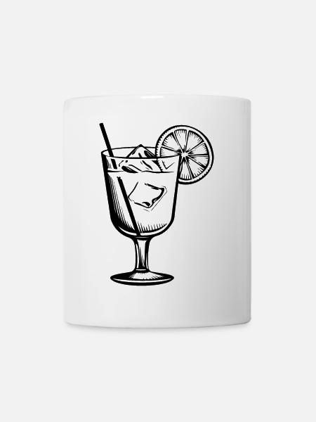Limonade Drink - Tasse - Weiß
