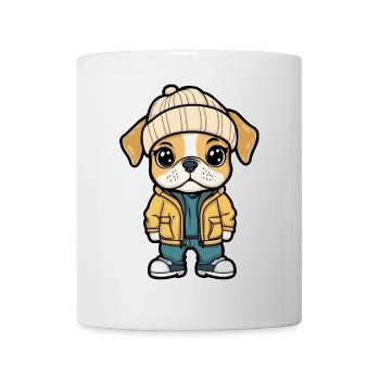Boxer Dog Stylish - Mug - white - Front