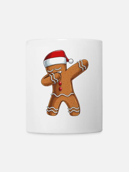 Noël, joyeux Noël, biscuit de Noël - Mug blanc - blanc