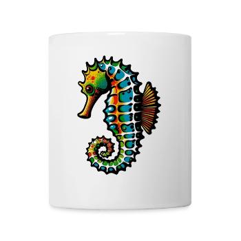 Hippocampe - Mug blanc - blanc - Devant