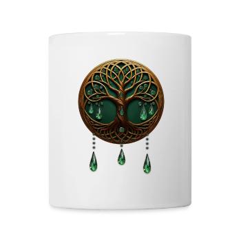 Stylized Tree of Life - Mug - white - Front