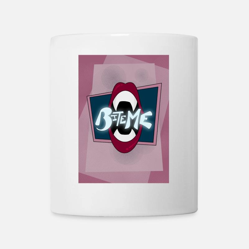 Bite Me!! - Mug - white