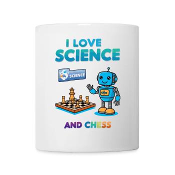 Science and Chess - Mug - white - Front